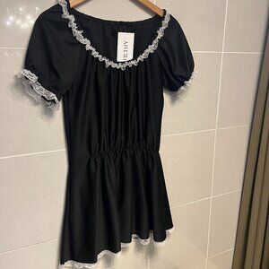 French Maid Little Black Dress